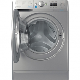 Indesit BWA81485XSUKN 8kg 1400rpm Washing Machine - Silver - 1