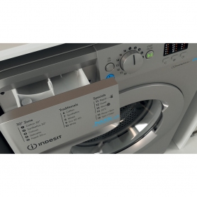 Indesit BWA81485XSUKN 8kg 1400rpm Washing Machine - Silver - 5