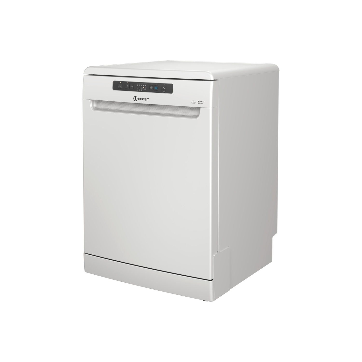 Indesit DFC2B16UK Full Size Dishwasher - White - 13 Place Settings - 0