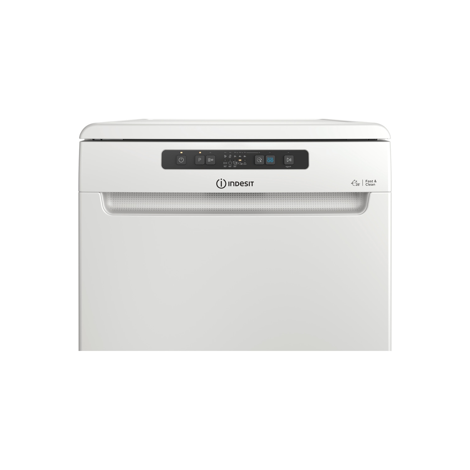 Indesit DFC2B16UK Full Size Dishwasher - White - 13 Place Settings - 2
