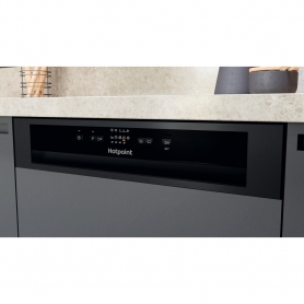 Hotpoint HBC2B19UKN Semi-Integrated Full Size Dishwasher - 13 Place Settings - 1