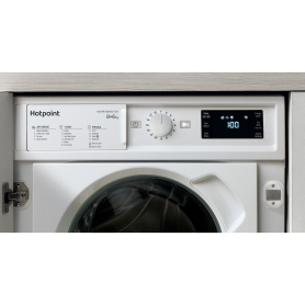 Hotpoint BIWDHG861485UK 8KG Wash 6KG Dry 1400 Spin Integrated Washer Dryer - White - 1