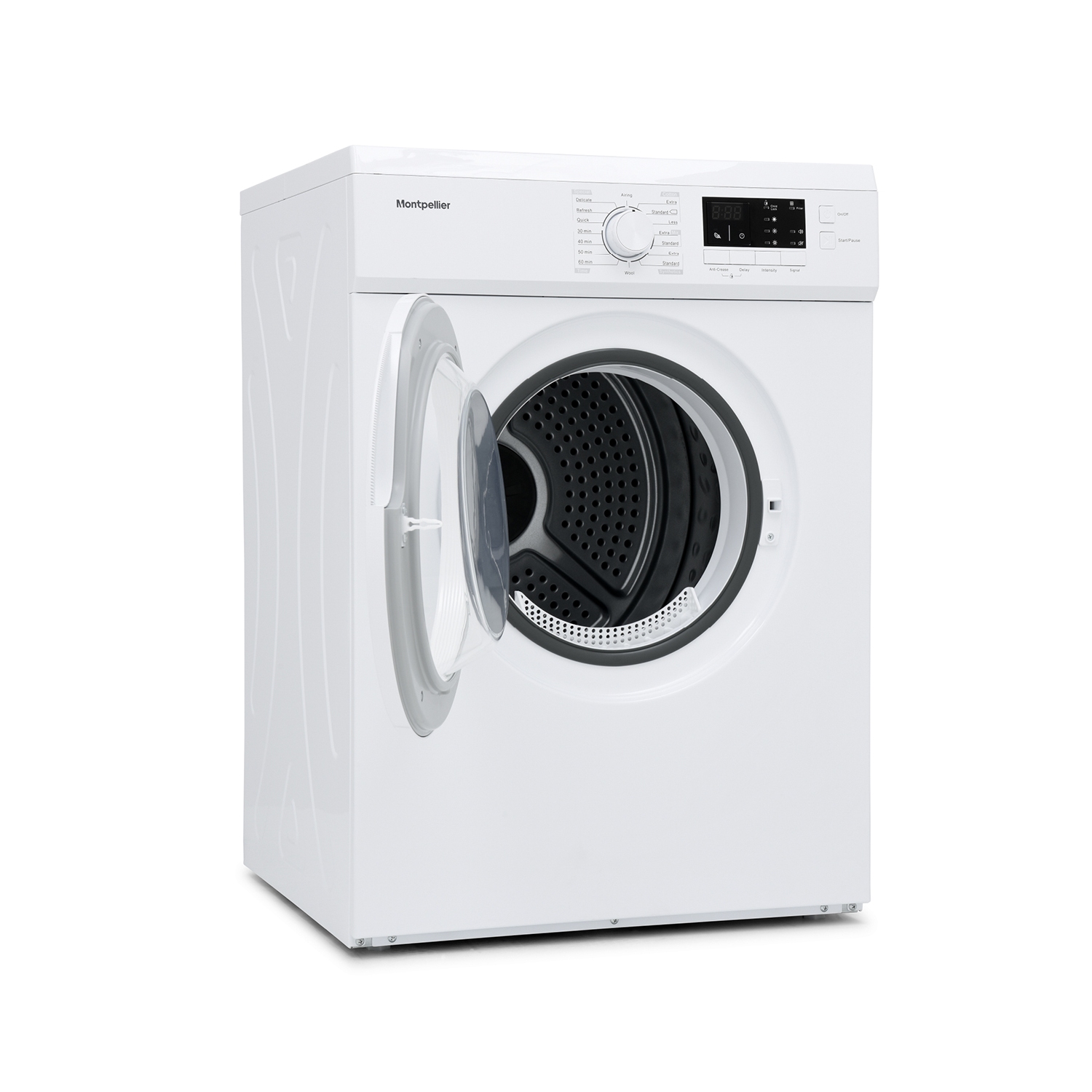 Montpellier MVSD7W 7kg Vented Tumble Dryer - White - 2
