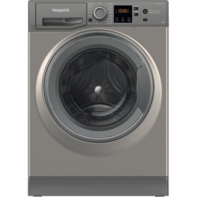 Hotpoint NSWM863CGGUKN 9kg 1600rpm Washing Machine - Graphite
